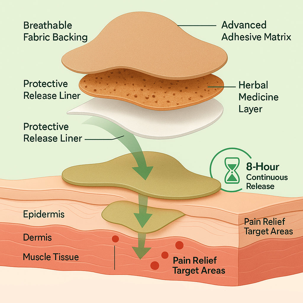 NeckEase® Herbal Patches